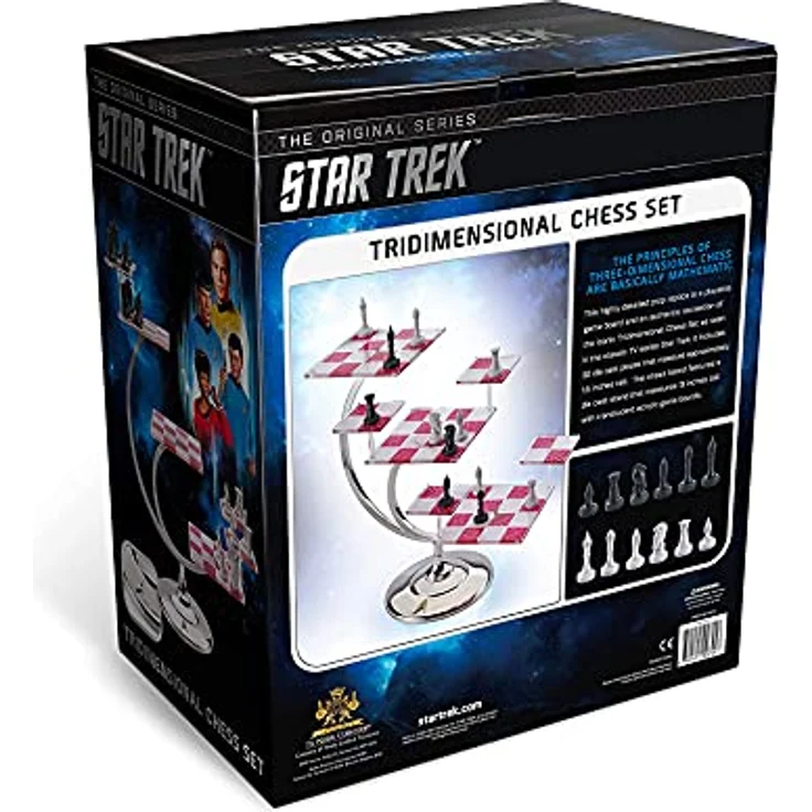 The Noble Collection Star Trek Tri Dimensional Chess Set – Bild 9