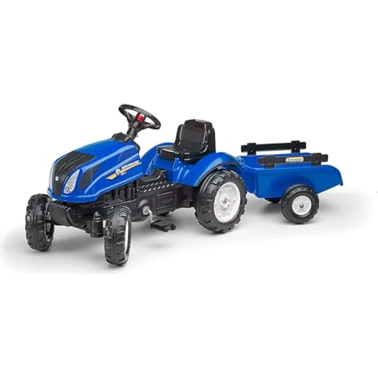 FALK New Holland traktor med vogn (808-070) – Bild 2