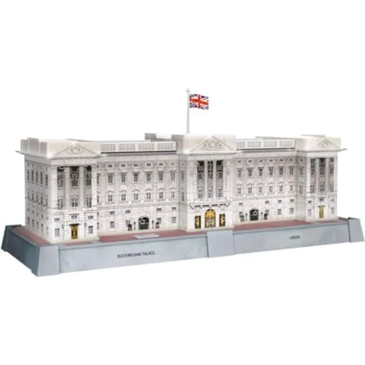 Ravensburger 3D Puzzle Iconics: Buckingham Palace - mit LED Beleuchtung und 216 Puzzleteilen, 18,90 cm x 40,90 cm x 15,90 cm – Bild 5