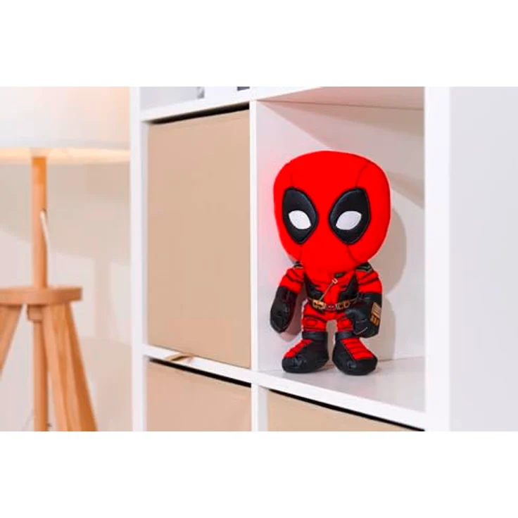 Simba Toys Marvel Deadpool Plüschtier, 25 cm groß, kuschliges Kuscheltier – Bild 3