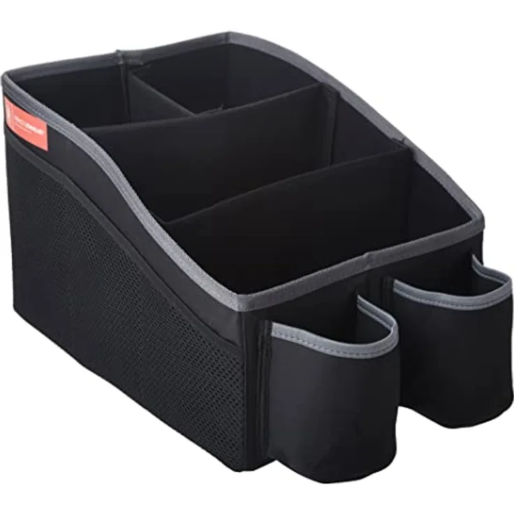 Prince Lionheart 0350 Travel Organiser: customisable cargo area, insulated drink holders & 6 side pock, schwarz