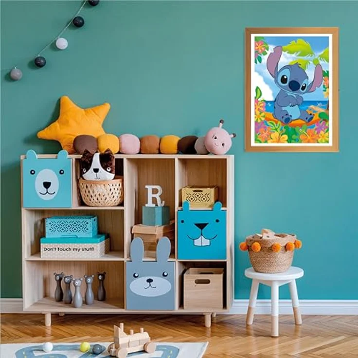 Clementoni Disney Stitch Kinder Puzzle 104 Teile, 37,9 x 26,9 cm, Geschicklichkeitsspiel für Kinder ab 6 Jahren, umweltfreundlich produziert – Bild 5