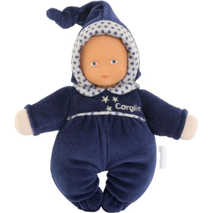 Corolle Babidoux Marine Rêves d'Etoiles Kuscheltier, 20 cm, ab Geburt, Vanillegeruch, Glocke, maschinenwaschbar – Bild 1