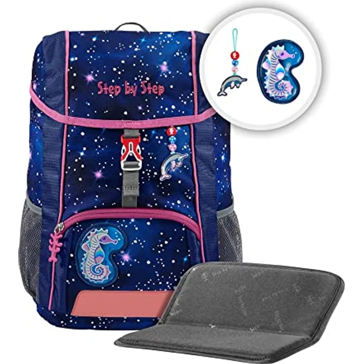 Step by Step KID REFLECT Kinderrucksack-Set Star Seahorse Zoe – Bild 4