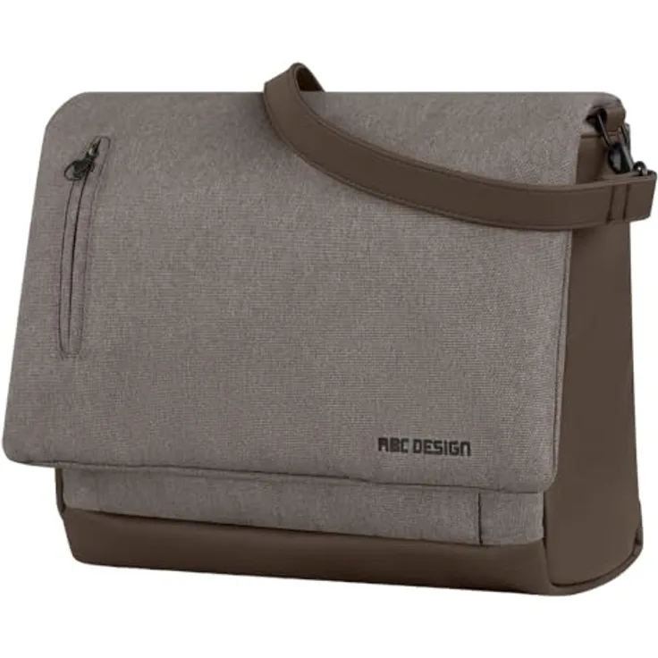 ABC Design Wickeltasche Urban Nature, vielseitig mit viel Zubehör, grau
