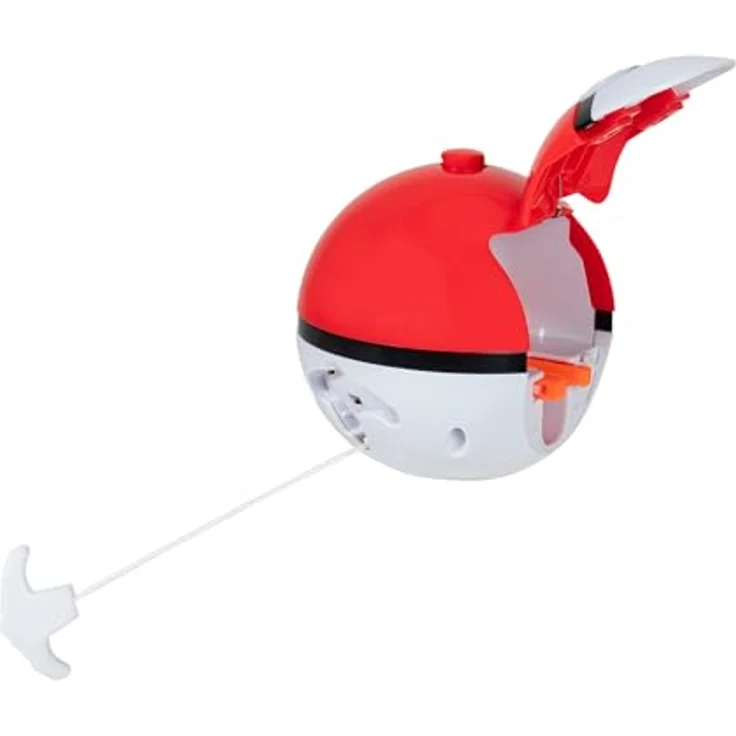 Jazwares Pokémon Battle Spinner Pack, Pikachu #1 mit Pokéball, Sammelfigurenspiel – Bild 5