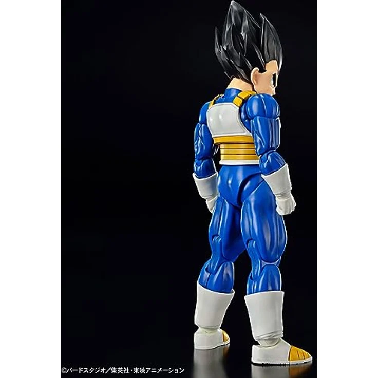 Bandai Dragon Ball Figure-rise Standard Vegeta, Modellbausatz mit Muscle Build System PLUS, austauschbaren Gesichtsausdrücken und Händen – Bild 3