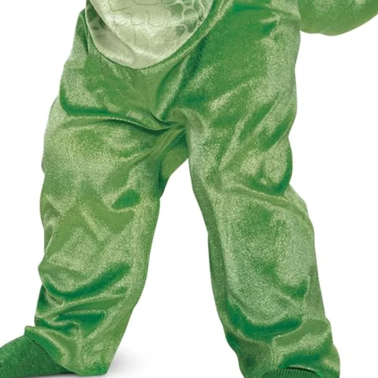 Jakks Pacific DISGUISE Rex Deluxe Infant, grünes Dinosaurier-Kostüm mit abnehmbarem Schwanz und Kopfteil, offiziell lizenziert – Bild 3