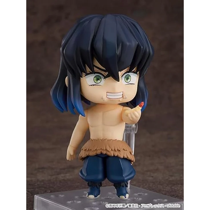 Good Smile Company Kimetsu no Yaiba: Demon Slayer Nendoroid Actionfigur Inosuke Hashibira, 10 cm mit Base – Bild 2