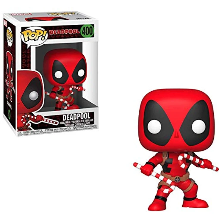 Funko 33985 Deadpool Sammelfigur im Weihnachtslook, 110 g – Bild 1