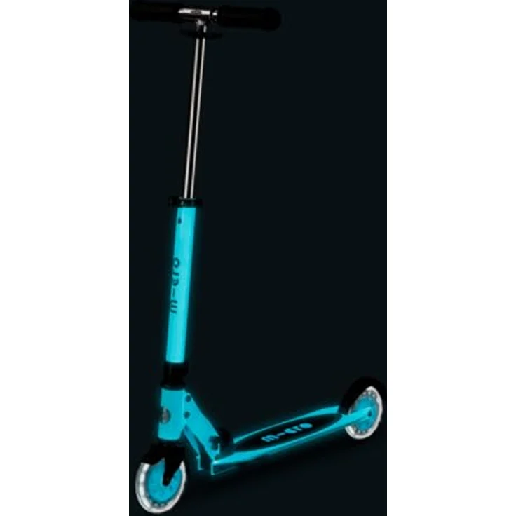 Micro Mobility Systems D GmbH micro sprite LED Glow, Leuchtender Scooter mit kinetischen LED-Rollen, weiß – Bild 2