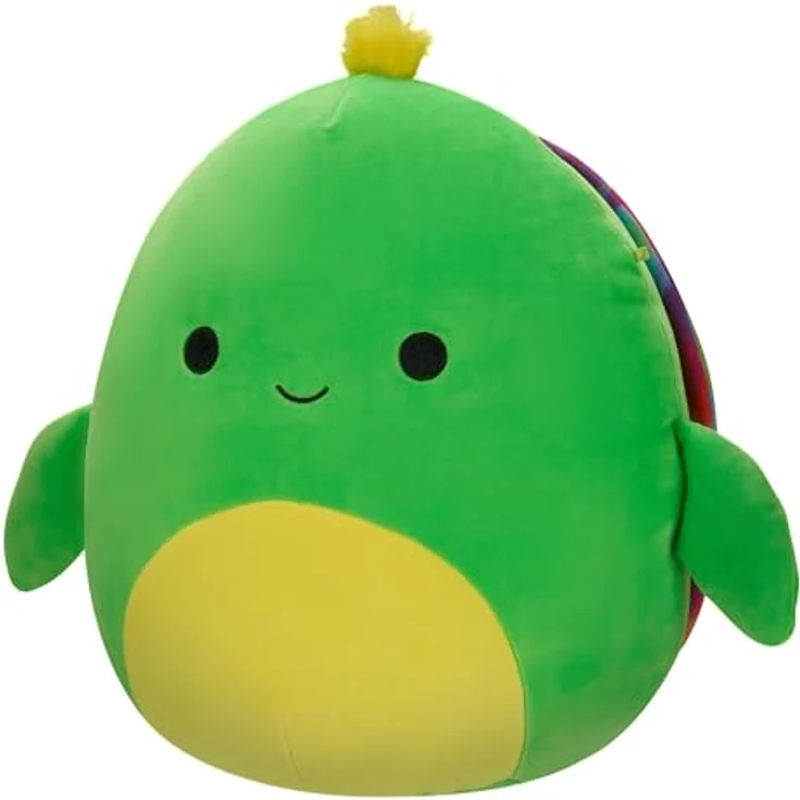 Squishmallows SQCR05416 - Lars die neongrüne Schildkröte 30 cm, offizielles Jazwares Plüsch, superweiches Kuscheltier – Bild 2