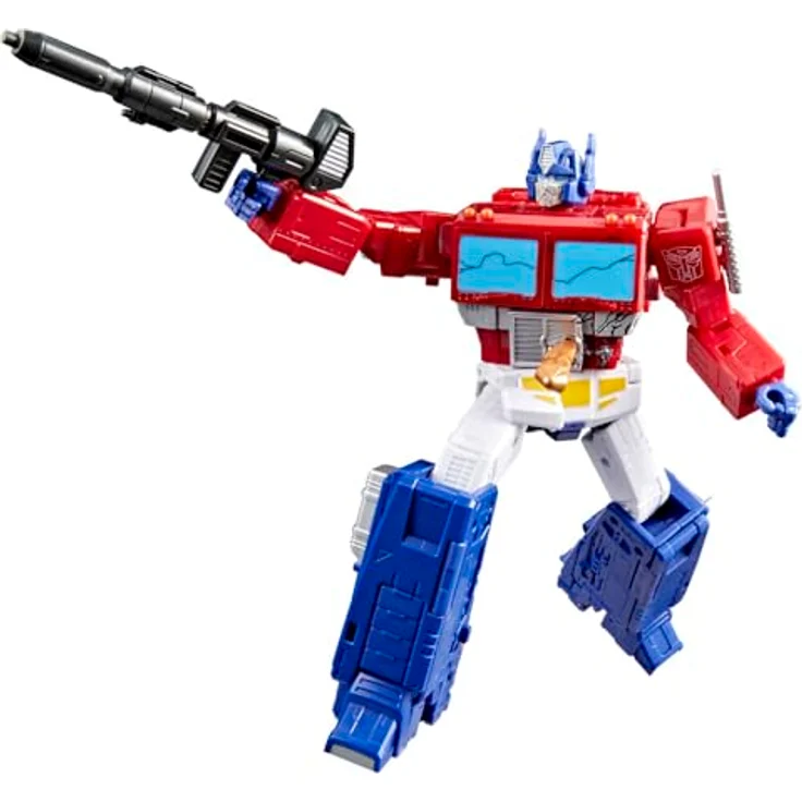 Hasbro The Transformers: The Movie Studio Series Leader Class Actionfigur MTMTE Collection, Optimus Prime, 18 cm, mit Leadership Matrix und Blaster, 40 Schritte Verwandlung – Bild 1
