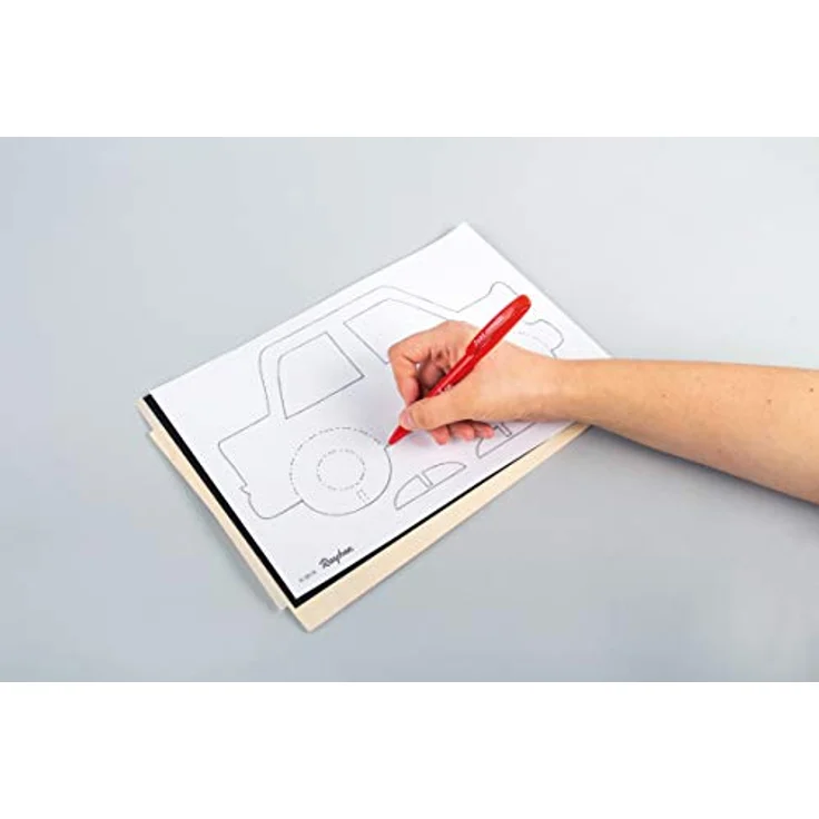 Rayher 62912505 Laubsägevorlagen Tiere, mit Sperrholzplatten, Motiv für Laubsägearbeiten, 300x200x4 mm, Natur – Bild 4