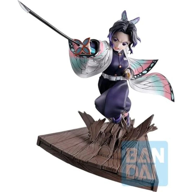 Ichibansho Figure - Demon Slayer Kimetsu no Yaiba - Shinobu Kocho Sammelfigur, ca. 13 cm hoch, offiziell lizenziert – Bild 3