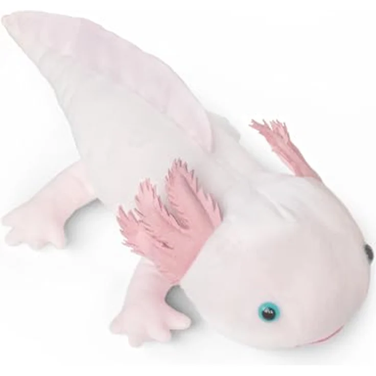 TOBAR Kuscheltier Axolotl Animigos Kuscheltier, Flauschiges und realistisches Geschenk für Kinder und Biologie-Fans – Bild 5