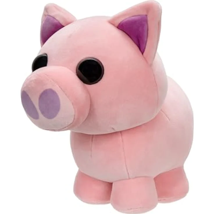 Jazwares Adopt Me! Plüschfigur Pig, 20 cm Sammelfigur mit exklusivem Virtual Item Code – Bild 2