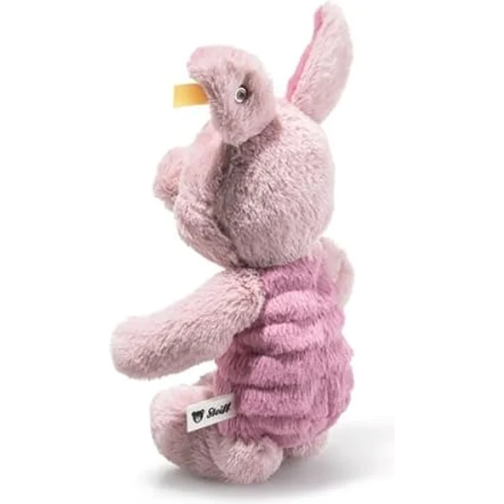 Steiff Disney Originals Ferkel 20cm, Soft Cuddly Friends, rosafarbener Plüsch, waschmaschinenfest, Winnie Puuh Plüschfigur – Bild 2