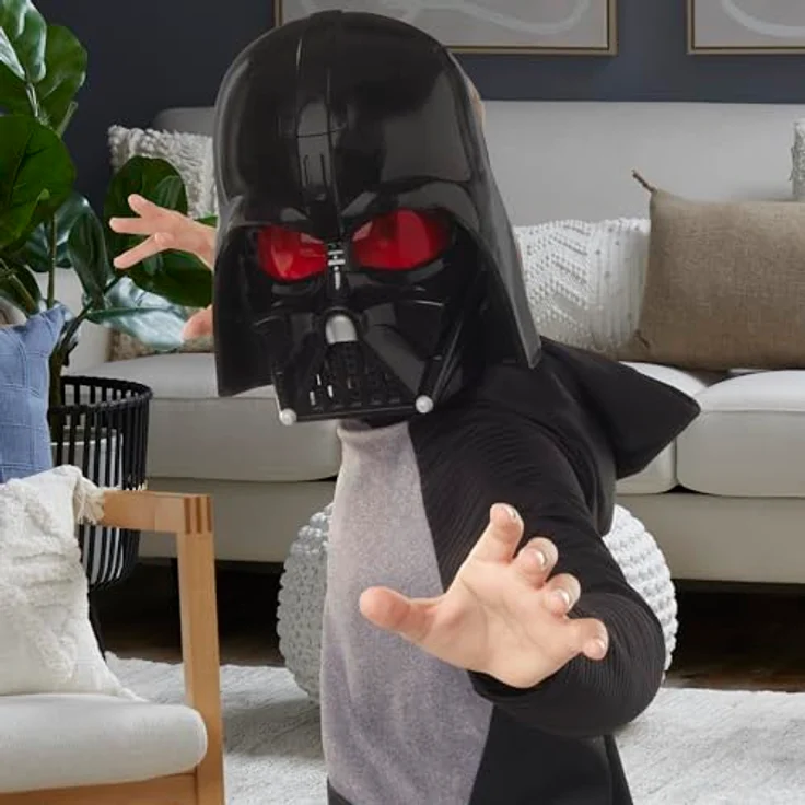 Star Wars Darth Vader Electronic Mask with Sound Effects, Kids Toy for Ages 5 and Up, Perfect for Superhero Costume, Halloween – Bild 5