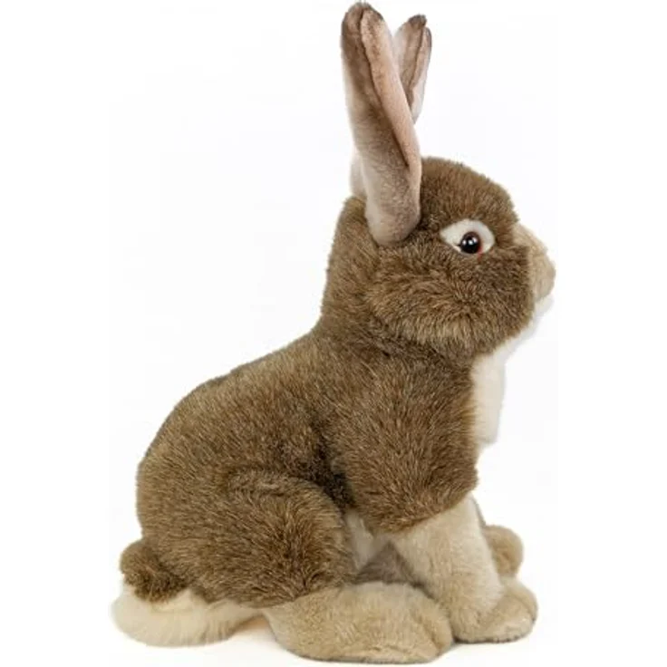 "Teddys Rothenburg Kuscheltier Hase braun-beige sitzend 30 cm, kuschelweicher Plüsch, maschinenwaschbar bis 30°C" – Bild 2