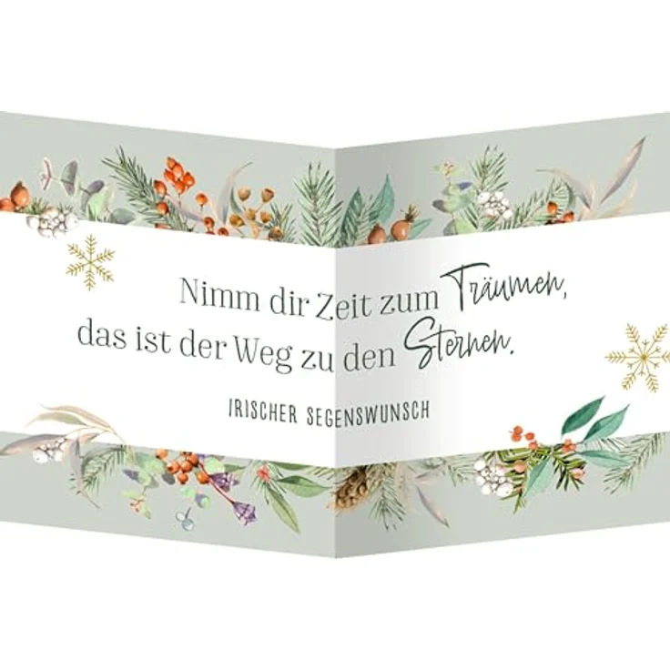Coppenrath Coffee-Table-Adventskalender, Zauberhafte Weihnachtszeit mit 24 Briefkuverts, Geschichten und Deko-Anhängern – Bild 6