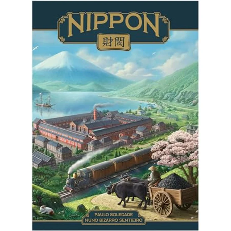 Cranio Creations Nippon: Zaibatsu, Emperor's Edition - Brettspiel mit italienischer Anleitung – Bild 2