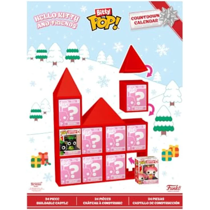 Funko Hello Kitty And Friends Adventskalender, Sammelfigur aus hochwertigem Kunststoff, 26 cm hoch, ideal für Sammler und Fans ab 3 Jahren – Bild 4