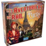 Asmodee Les AVENTURIERS du Rail Paris Verrückte Jahre, Gesellschaftsspiel für 2-4 Spieler, ab 8 Jahren, kompakte Version für Reisen, 10-15 Minuten Spielzeit, inklusive 60 Pariser Vintage-Busse