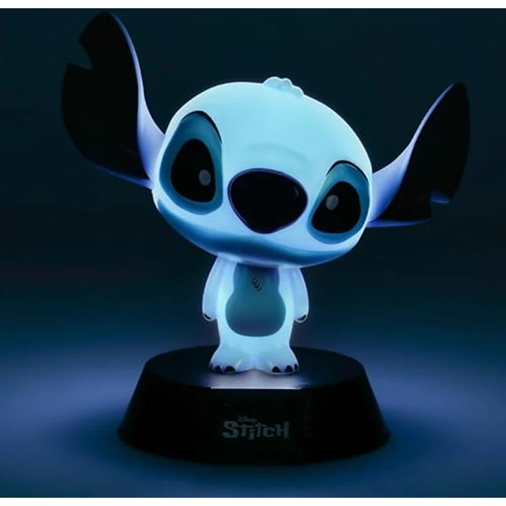 Lilo & Stitch Sammelfigur, Stitch Lampe, 11 cm, offiziell lizenziertes Disney Merchandise, benötigt 2 AAA-Batterien (nicht enthalten) – Bild 7