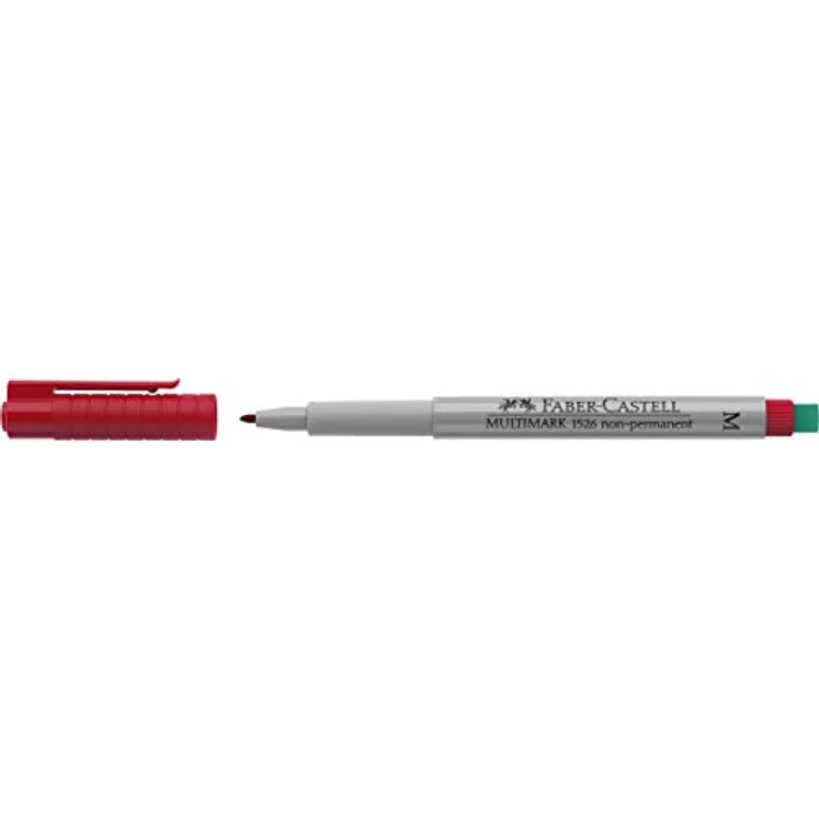 Faber-Castell 152621 - Marker Multimark M, non-permanent, rot, 1 Stück – Bild 2