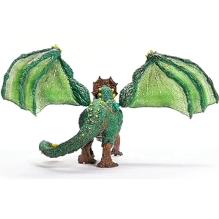 Schleich Dschungeldrache - Eldrador Creatures (70791) mit beweglichen Flügeln, ca. 28,3 x 17,2 x 11,1 cm – Bild 4
