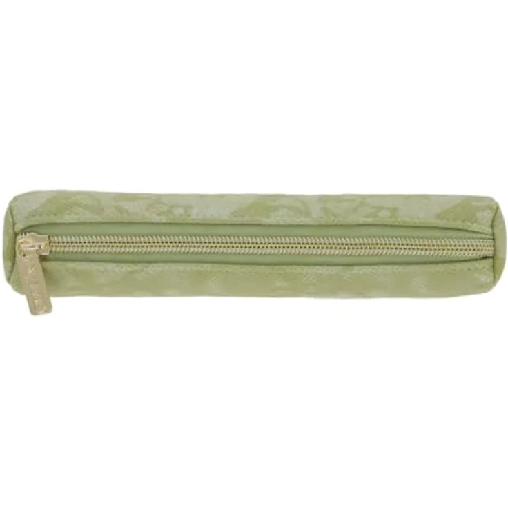 Pelikan Faulenzer rund Mini Bright Animals Green, Unbefülltes Etui aus Lederimitat, 21 x 4 x 4 cm, 1 Hauptfach mit Reißverschluss – Bild 2