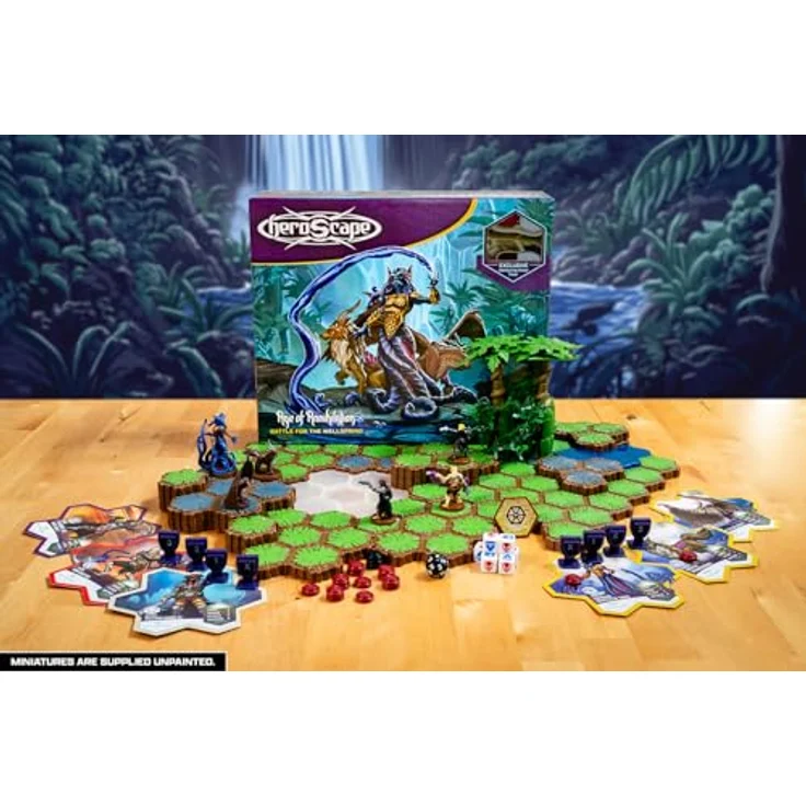 Renegade Heroscape Battle for the Wellspring Battle Box, strategisches Brettspiel für 2 Spieler, englische Version, 30-60 Minuten Spieldauer – Bild 2