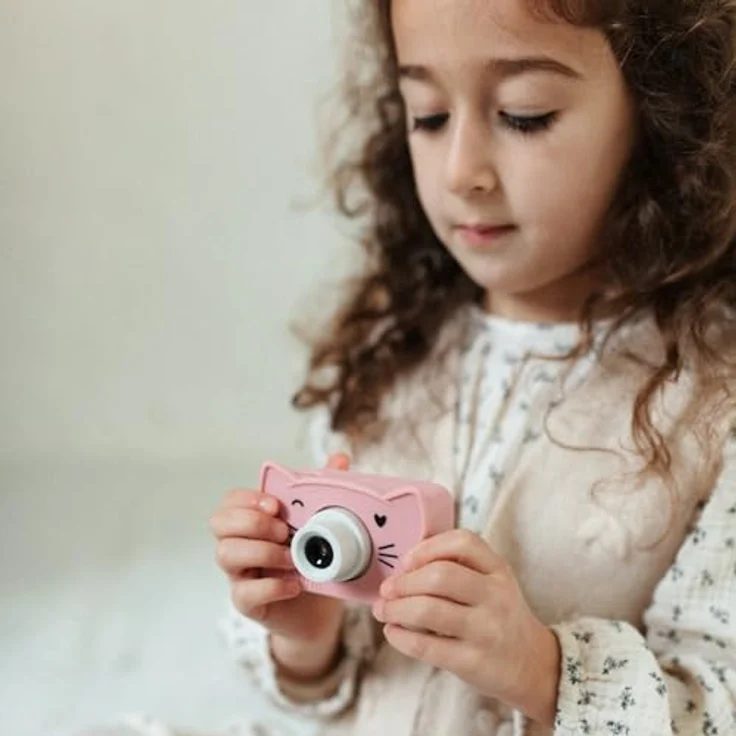 Hoppstar Rookie Digitalkamera, Kinderkamera mit 3 MP Auflösung, 16 GB Speicher, abnehmbare Silikonhülle, Fotorahmen und Fotofilter – Bild 7