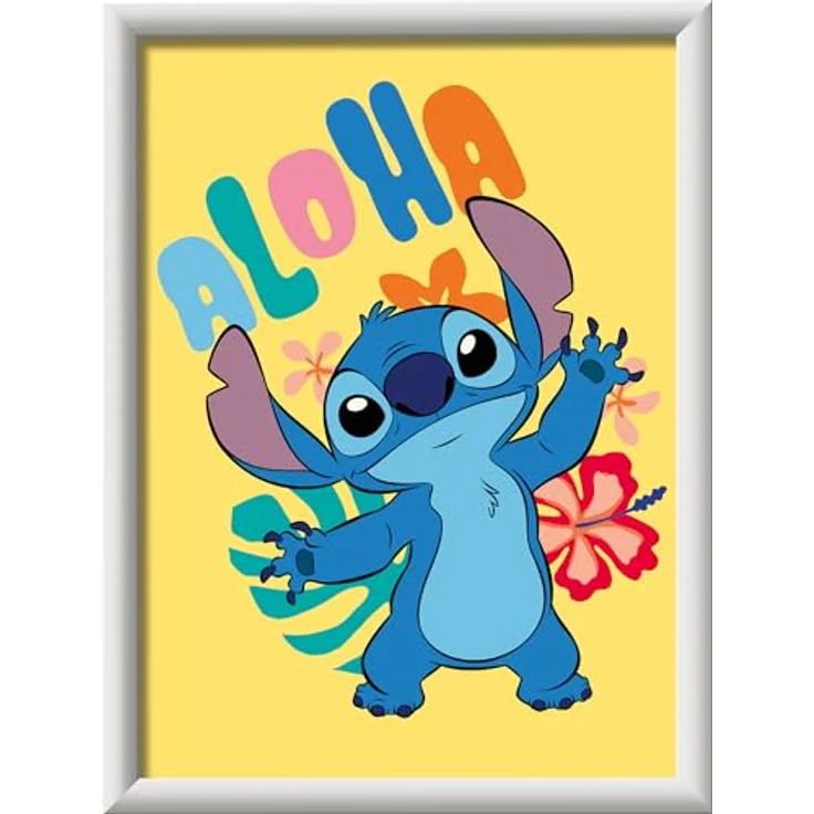 Ravensburger - Malen nach Zahlen 23767 - Disney Stitch - Kinder ab 9 Jahren – Bild 2