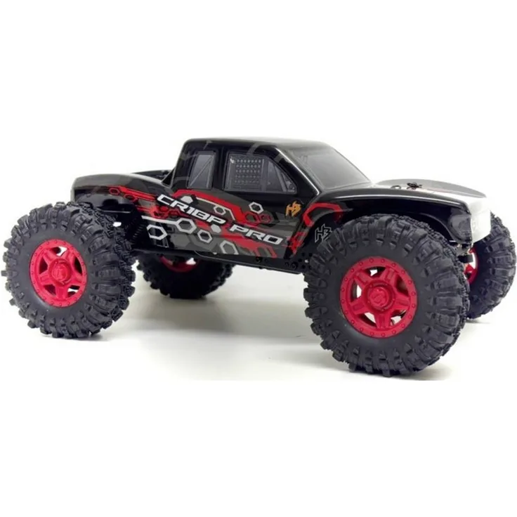 Hobby Plus CR18P EVO PRO JUICED, 1:18 Brushless Elektro Truggy in Rot, 3S LiPo Antrieb, optimierte Gewichtsverteilung, HD Antriebswellen