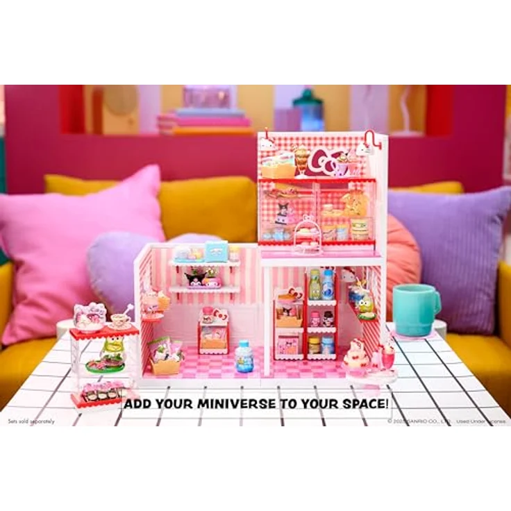 MGA ENTERTAINMENT MGA's Miniverse - Make It Mini SANRIO Mini-Café-Spielset mit Zubehör, sortierte Lieferung – Bild 5