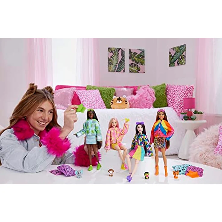 Mattel HKP98 Cutie Reveal Barbie Jungle Series - Elephant – Bild 3