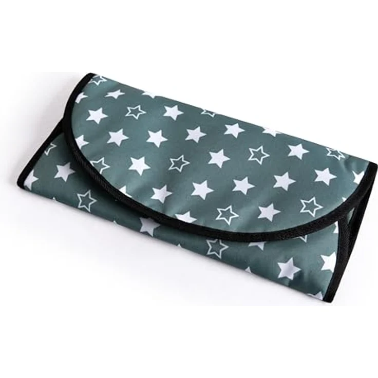 Bayer Design 69058AA Wickeltasche für Puppen, mit Winkelunterlage und Stoffwindel, Nordisches Grün – Bild 3