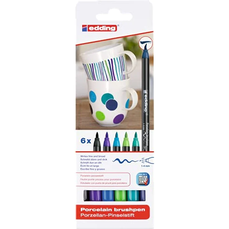 e-4200/6 S porcelain brushpen cool col. – Bild 2