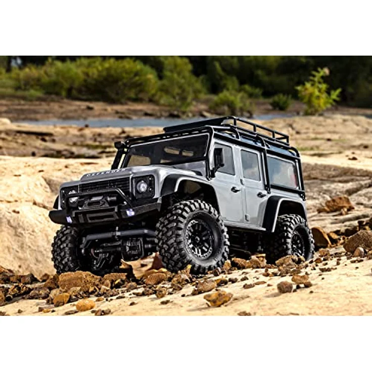 TRAXXAS TRX-4M 1/18 LD Land Rover Defender Silber Scale-Crawler inkl. Akku/Lader 4WD RTR – Bild 5