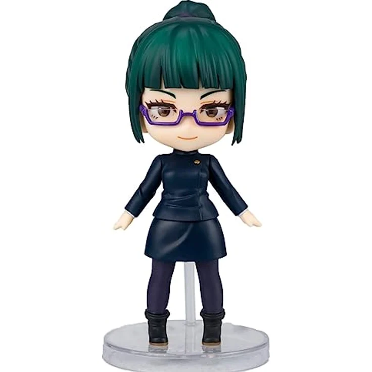 Bandai Tamashii Nations Jujutsu Kaisen Figurine Figuarts Mini Maki Zen'in, Actionfigur 9 cm mit Zubehör in Fensterbox – Bild 1