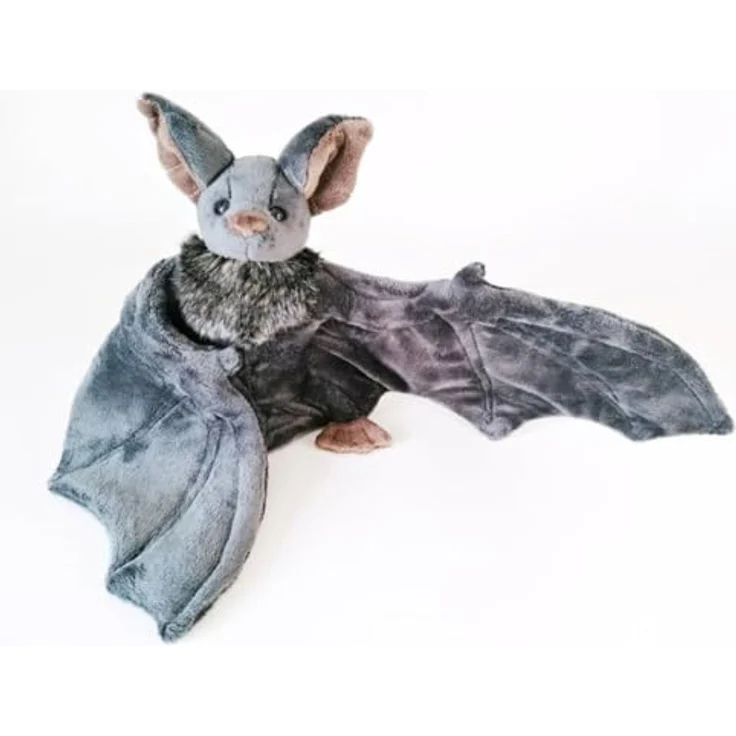 Tinisu Fledermaus Kuscheltier 30 cm – Weiches Halloween Plüschtier mit detailreicher Form – Bild 3