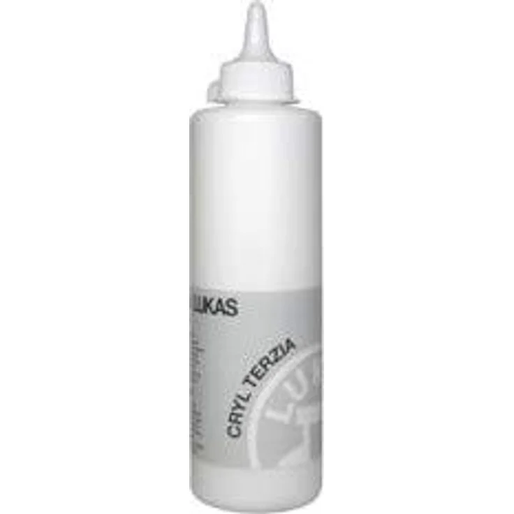 LUKAS Terzia Malfarbe, Titanweiß, 500ml, hohe Deckkraft – Bild 1