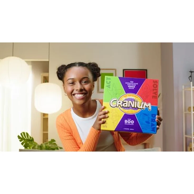 FUNKO GAMES Cranium Original, Partyspiel für 4+ Spieler, 800 Herausforderungen, ab 12 Jahren, Gesellschaftsspiel auf Deutsch, 45 Minuten Spieldauer – Bild 2