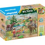 Playmobil® Konstruktions-Spielset Wiltopia - Abstecher zu den Tieren Nordamerika (71403), Wiltopia, (54 St), teilweise aus recyceltem Material