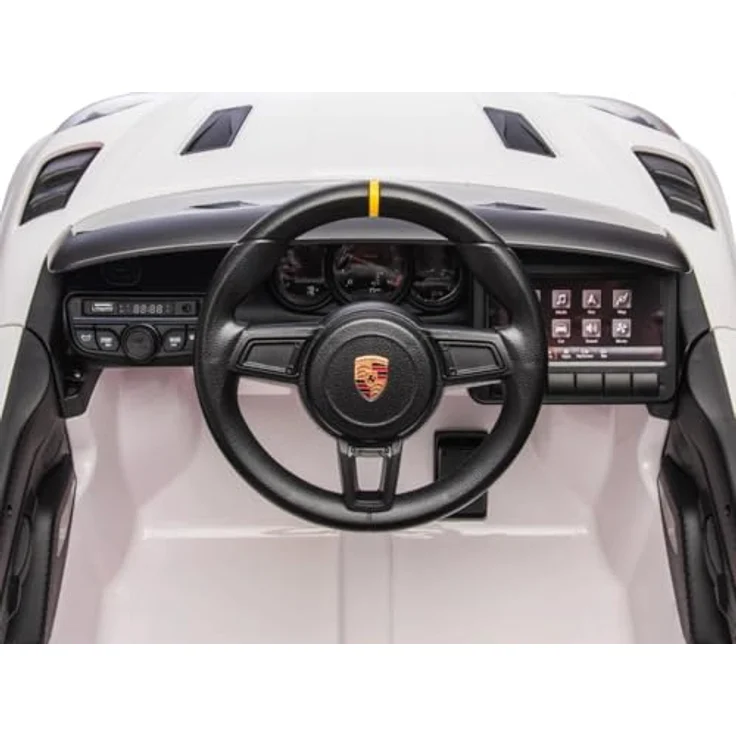 OTTO Porsche Spyder RS Elektro-Kinderauto, 12V Akku, 2 Motoren, LED-Beleuchtung, Fernbedienung, für Kinder bis 30 kg – Bild 8
