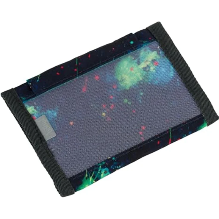 Baagl Brustbeutel Kinder Geldbörse Mini Portemonnaie - Chill, strapazierfähiges Polyester, 14,5 x 8,5 cm, mit Kordel und Münzfach – Bild 4