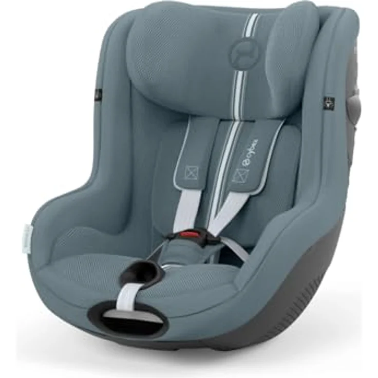 Cybex Sirona G i-Size Plus, Reboard Kindersitz mit 360°-Drehmechanismus, Stormy Blue – Bild 2