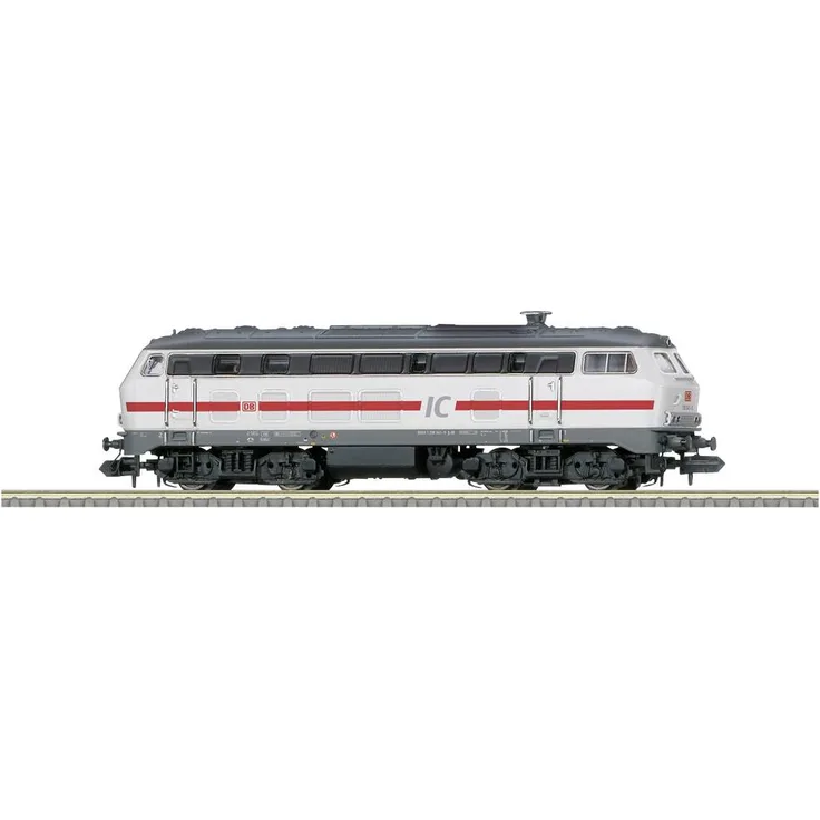 MiniTrix 16827 N Diesellok BR 218 der DB AG, Digital-Decoder mit Geräuschgenerator, 4 Achsen angetrieben, 102 mm Länge